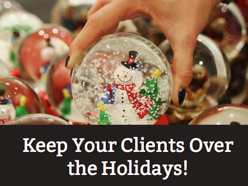 keep your clients over the holidays